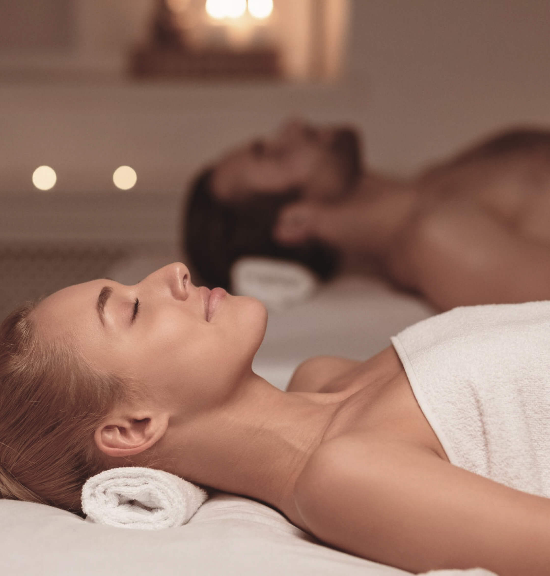 Couples massage for two