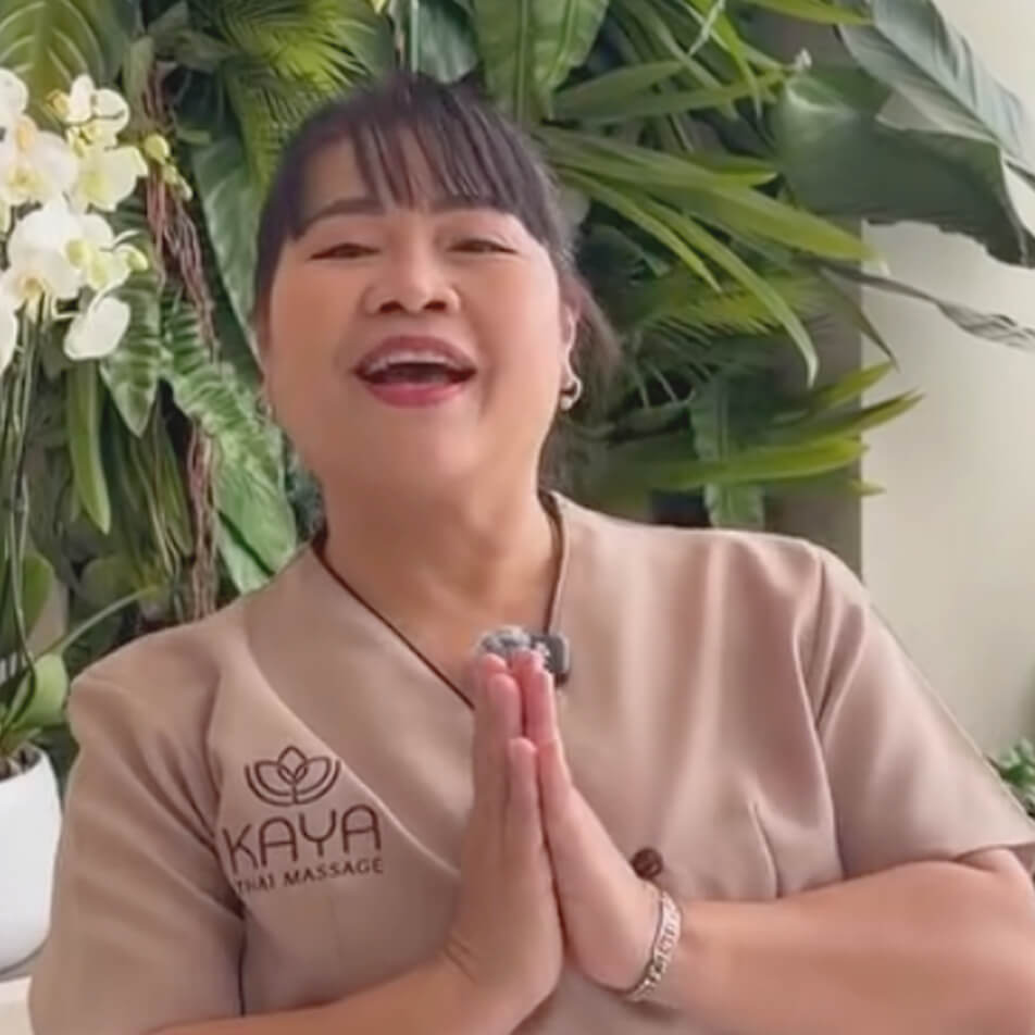 Traditional Thai massage master