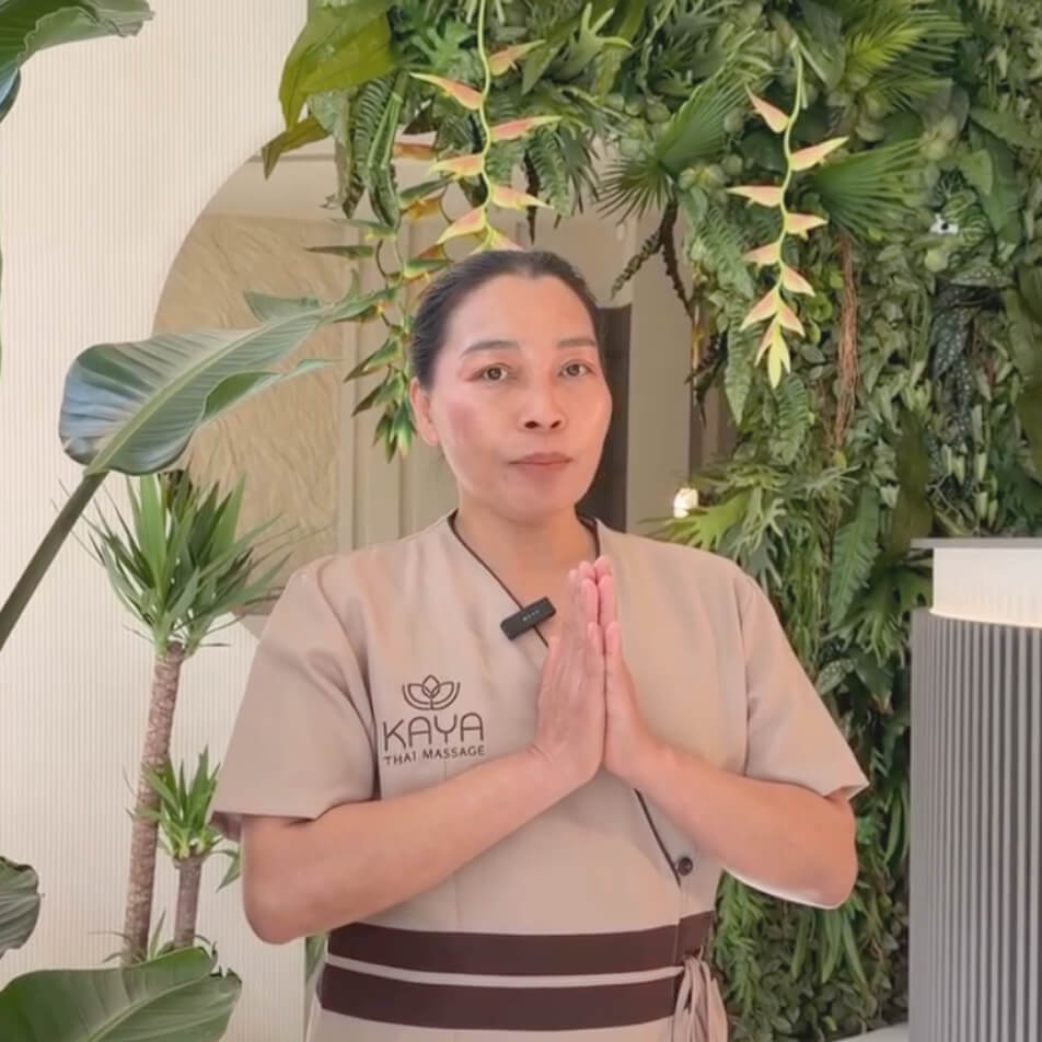 Traditional Thai massage master