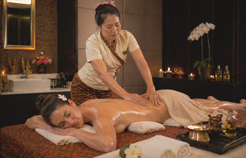 Thai oil massage