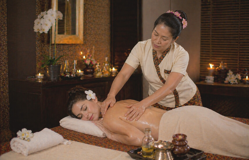 Thai oil massage