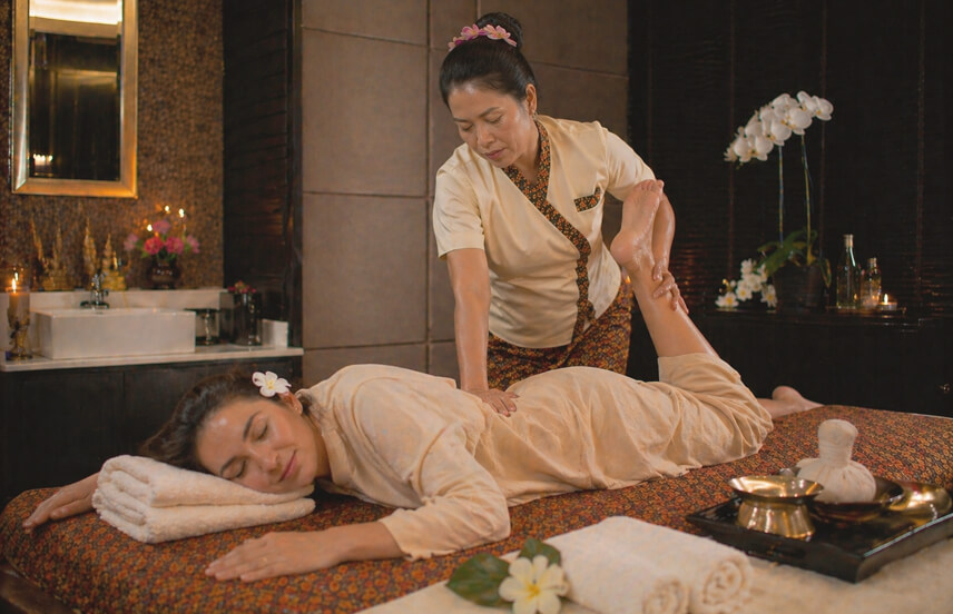 Thai oil massage